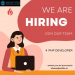 WE ARE HIRING PHP developer